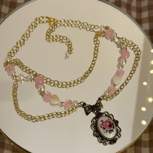 Handmade Vintage Layered Necklace